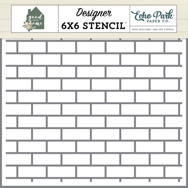 Subway Tiles Small, Schablone - Echo Park